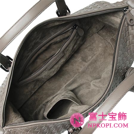 ボッテガヴェネタ/BOTTEGA VENETA/ レザーボストンバッグ/モンテーニュバッグ /スチールグレー272801 v0016 2873